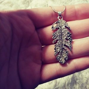 feather necklace